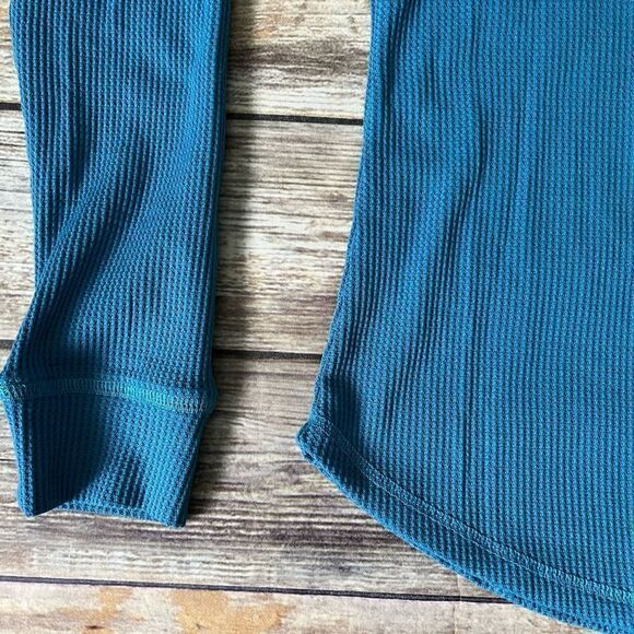 Lularoe Blue Ruby Henley Tee - Picture 3 of 5